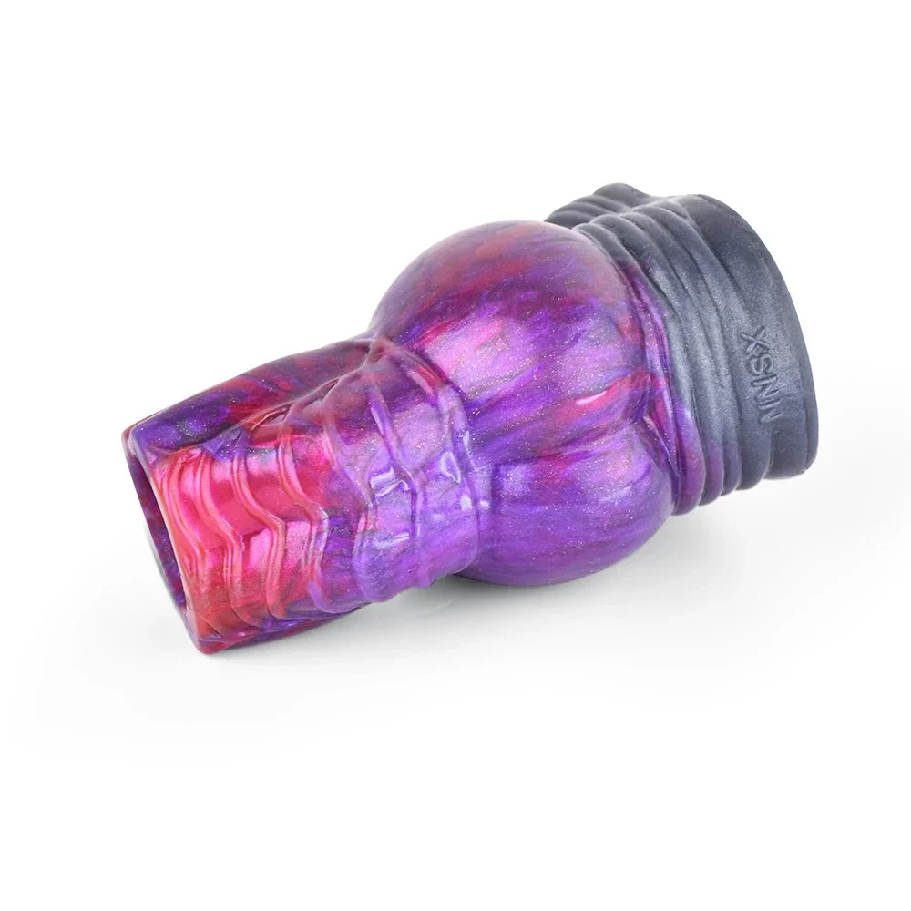 Enlargement Dildo Sleeve Reusable Silicone Dildo Sleeve Adult Sex Shop for Men Sex Couples