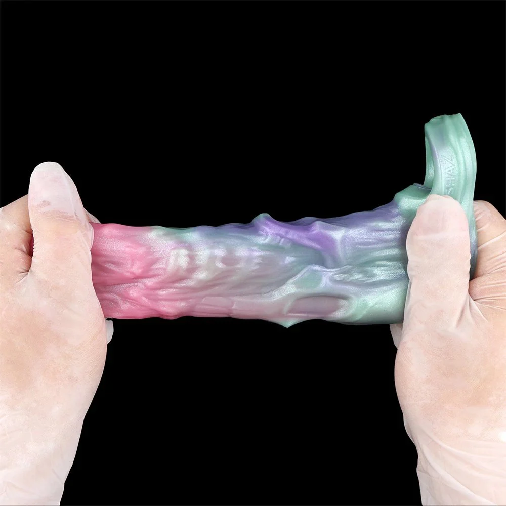 Penis Extender Sleeve Men Penis Enlargement,Silicone Penis Sleeve Enlarger with Cock Ring, Animal Cock Sleeve Men Sex Toy