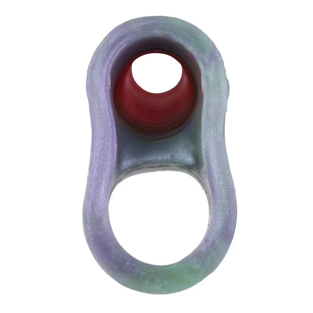 Male Penis Extender Open Soft Silicone Penis Enlargement Sleeve Galactic Charm Fantasy Monster Dildo Sex Toy