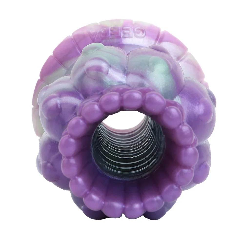 Silicone Male Penis Stroker Fantasy Masturbator Hollow Anal Plug Tunnels Butt Plug Anal Expanding Gay Masturbator