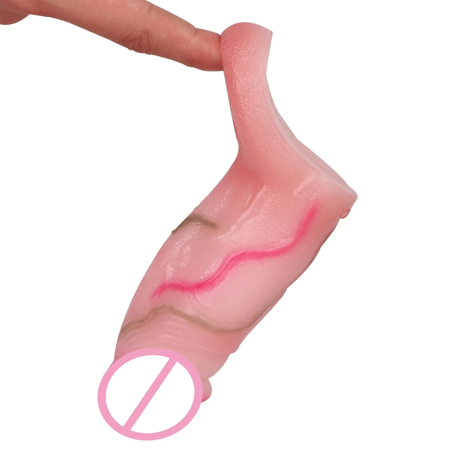 Fantasy Ejaculation Animal Dildo With Sucker Silicone Curved Squirting Penis SleeveThick Anal Plug Sex Toys for Women Men