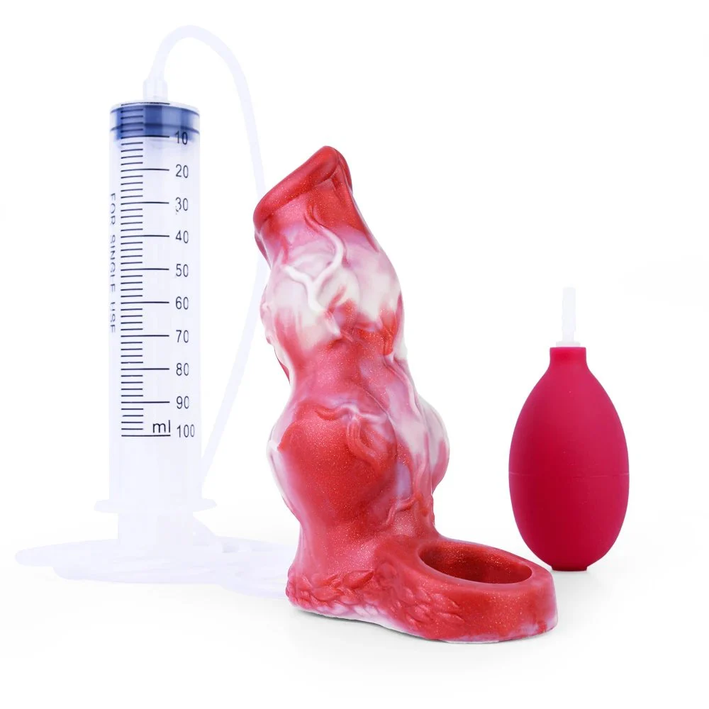Penis Enlargement Squirting Condom Delayed Ejaculation Cock New Penis Cover Reusable Dildo Cover Thick Extender Male Sex Toys
