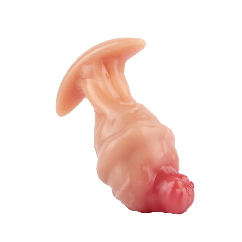 Size Female Anal Plug Suitable for Anchor Shape Liquid Silicone Material Skin Color Bondage Anal Plug