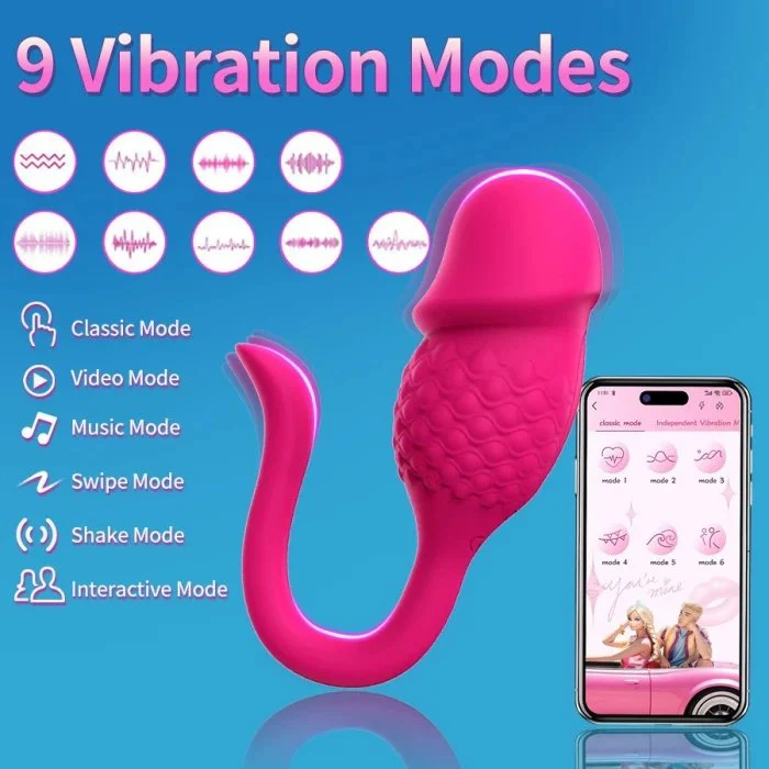 APP Controlled Realistic for Egg Vibrator New Design 10 Frequency Female Masturbation Sex Toys
