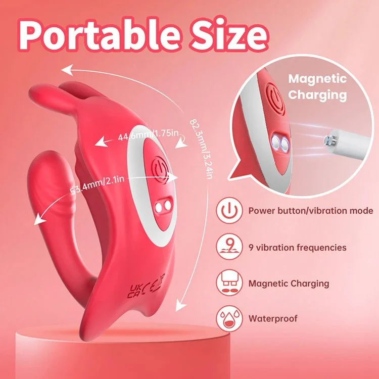 APP Flexible Wearable Vibrator Female Clitoral and Vaginal Simulation Massager Sex Toys for Women