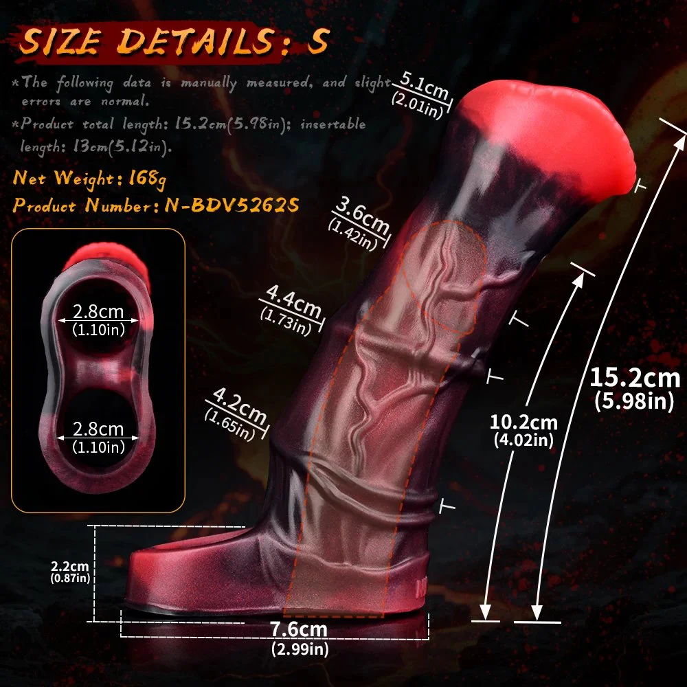 Horse Vibrating Penis Sleeve Cock Ring,Penis Ring Vibrator Extender for G Spot Stimulation,Couples Adult Sex Toys for Men