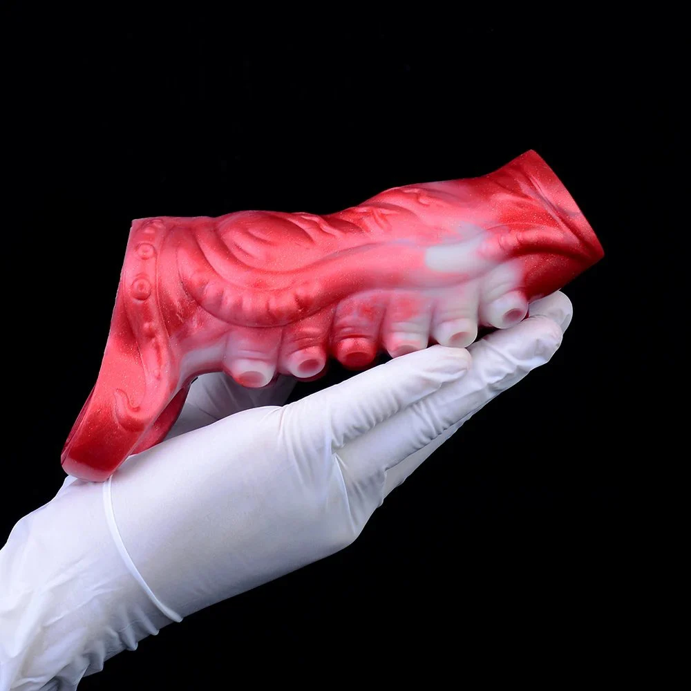 Fantasy Octopus Cock Sheath Silicone Penis Sleeve Sex Toys with Anti-off Design for Couples Sleeve Enlargement Reusable Condom
