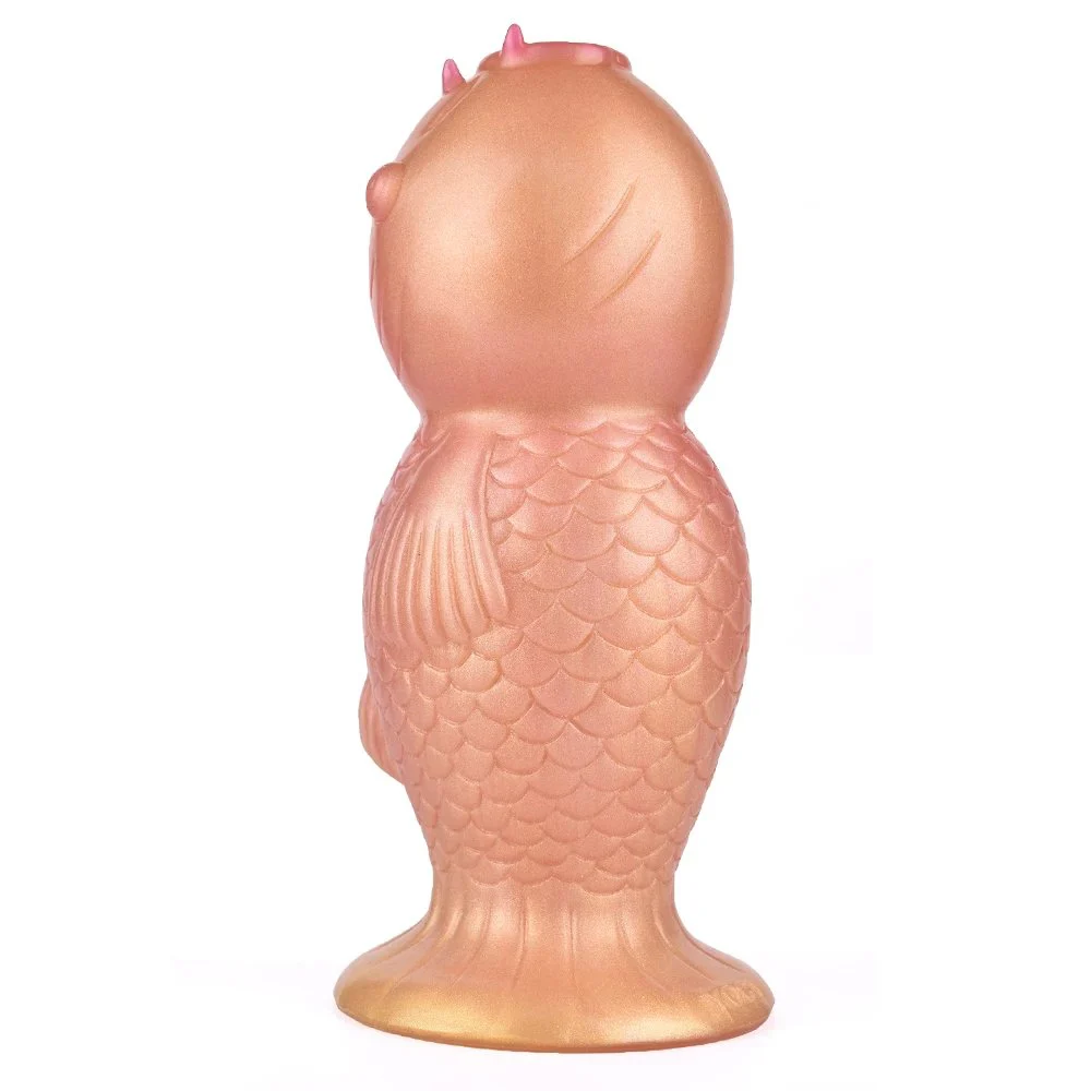 8 Inch Artificial Large Size Lifelike Fish Shape Anal Plug Soft Silicone Insertable Sex Toy Big Anal Dildos
