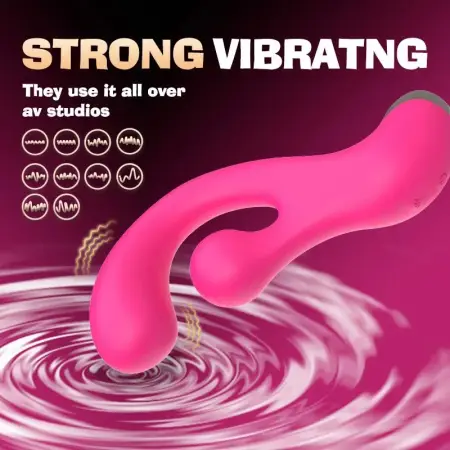 Female Masturbation Clitoral Rabbit Thrusting Swinging Dildos Vibrator G Spot AV Wand Massager