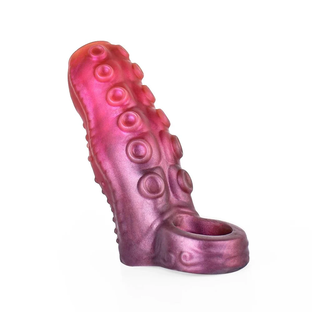 Monster Penis Sleeve Penis Extender Delay EjaculationCock Enlargement Extension Condom for Men