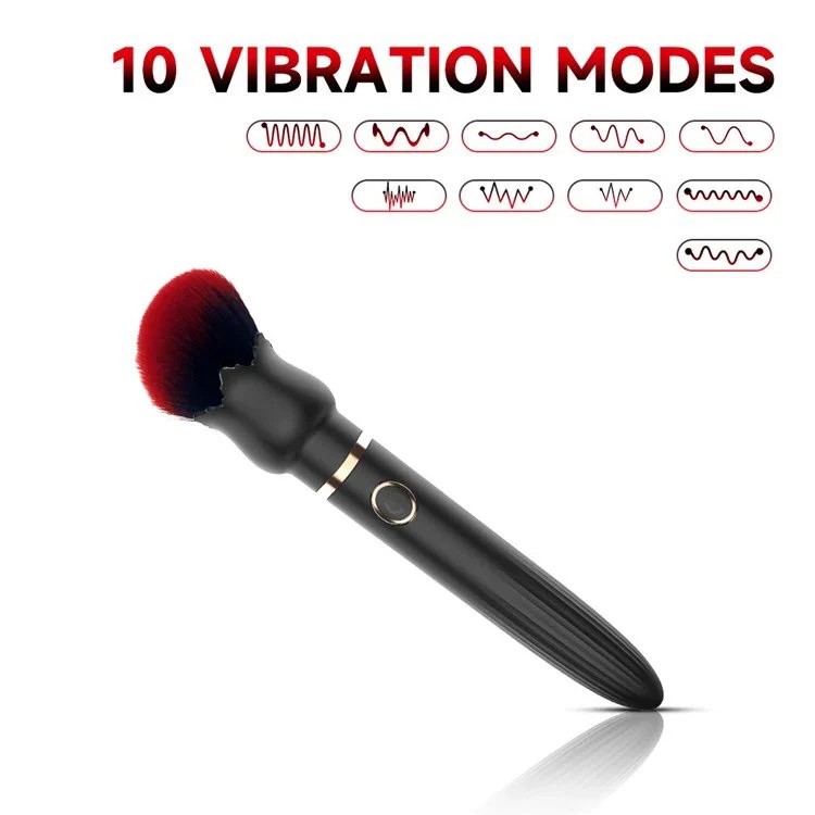 Bag Easy Carry Mini Bullet Vibrator Sex Toy for Women Makeup Brush Breast Massage Stimulation