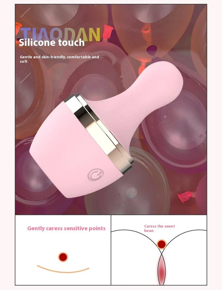 Beauty Massage Vibrator in Bowling Ball Shape Multi-Frequency for Sensitive Areas