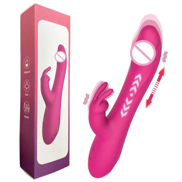 Adult Products Manufacturers Rechargeable Double G-spot Rabbit Vibrating Vibrator Female Sex Toys
