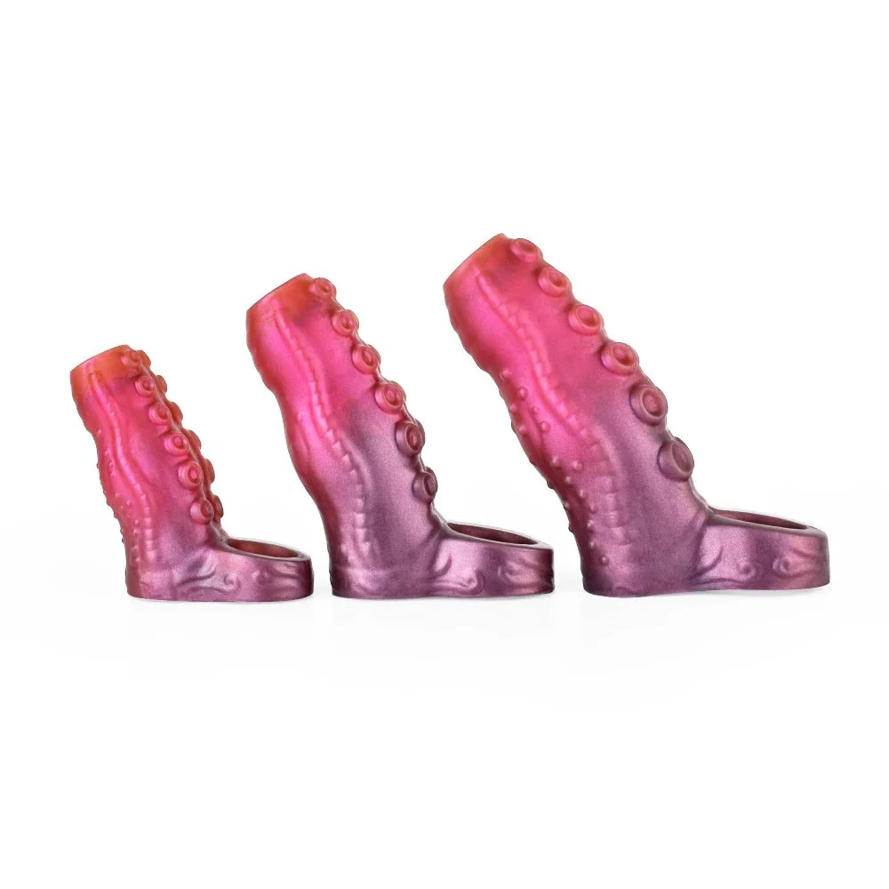 Monster Penis Sleeve Penis Extender Delay EjaculationCock Enlargement Extension Condom for Men