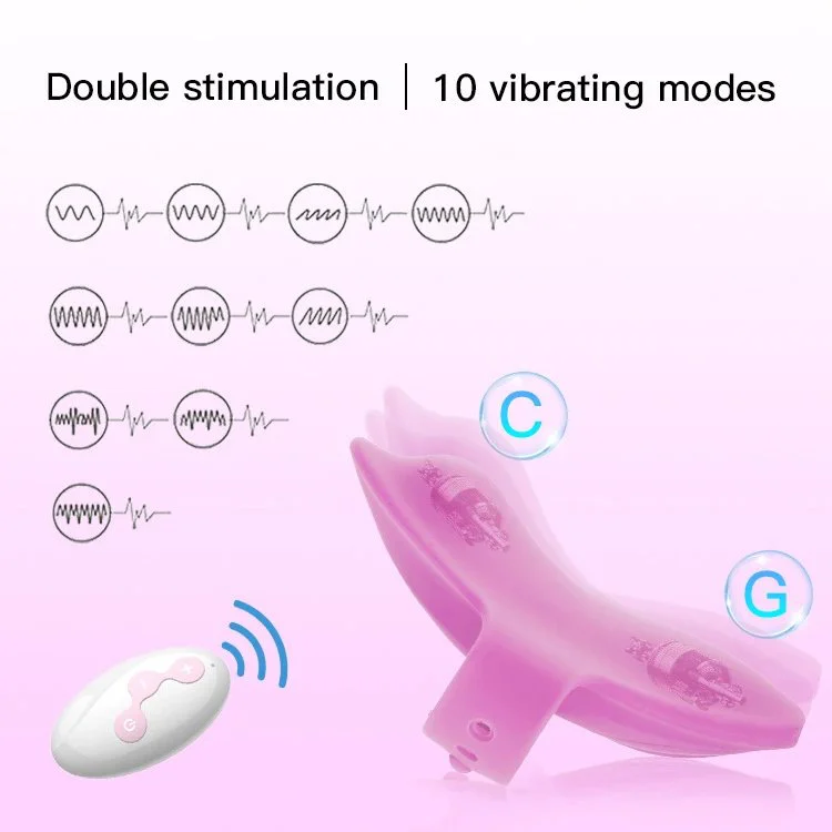 Clitoral Stimulator Wearable Vibrating Panties Vibrator Butterfly Wireless Remote Panty Vibrator