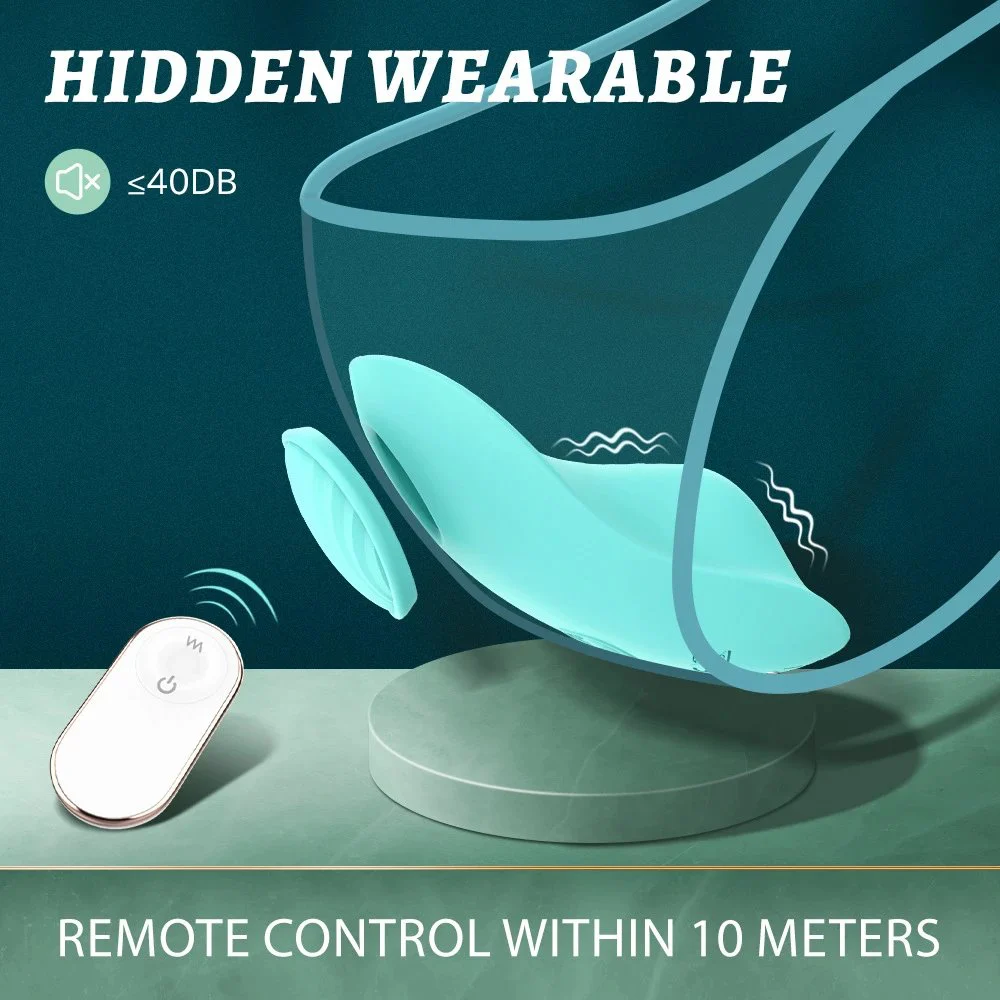 9 Modes Remote Control Vibrating Panties Wireless Wearable Panty Vibrator Female Sex Toy