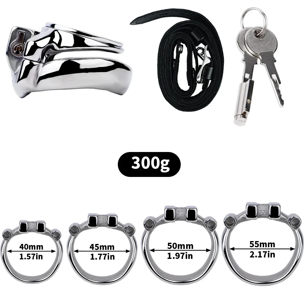Male Bondage Belt Fixed Chastity Cage Stainless Steel Male Penis Chastity Lock for Bdsm