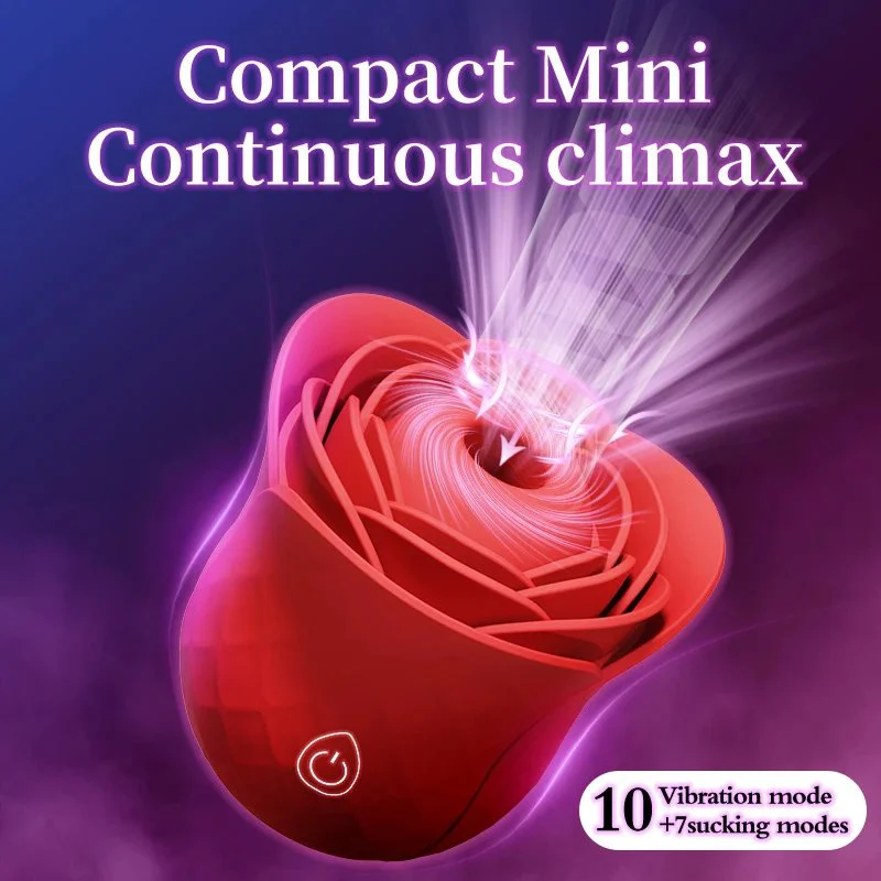 Clitoral Sucking Private Sexual Rose Sex Toy Vibrator for Women