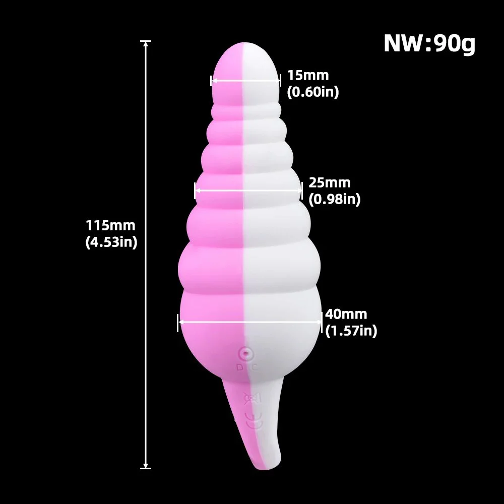 Colorful Mini Vibrators U-shaped Double Vibrating Head Female Vagina Stimulation