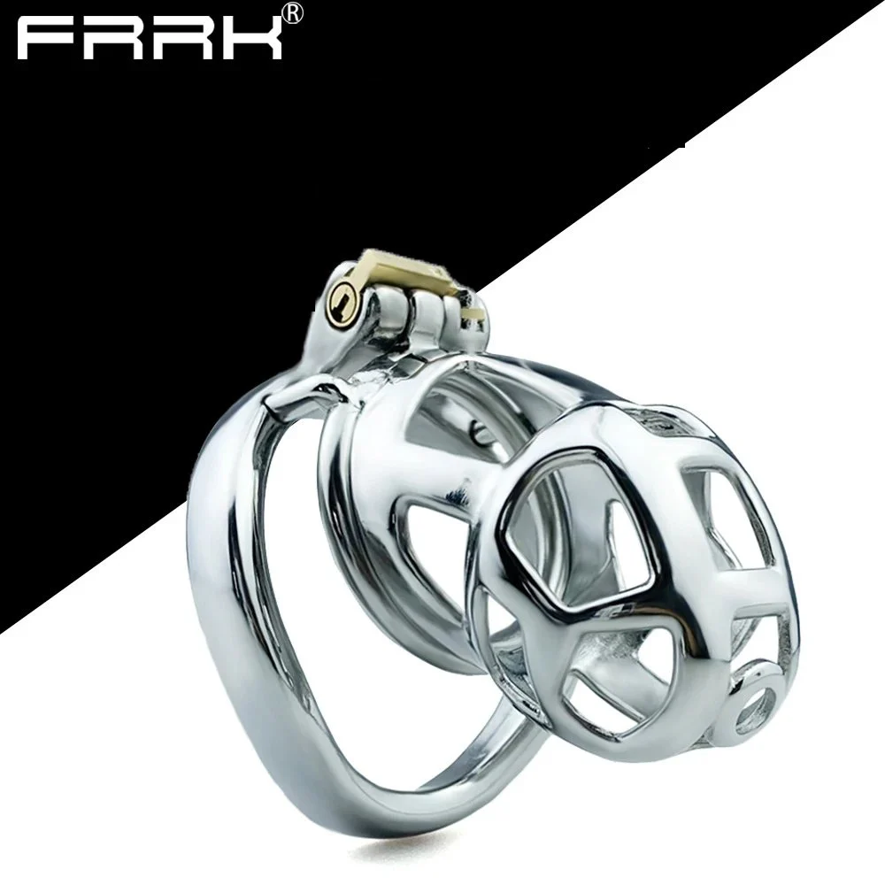 Male Chastity Device cock cages Cobra Series Metal Stainless Steel Male Chastity Lock Sex Cage Penis Lock For Men