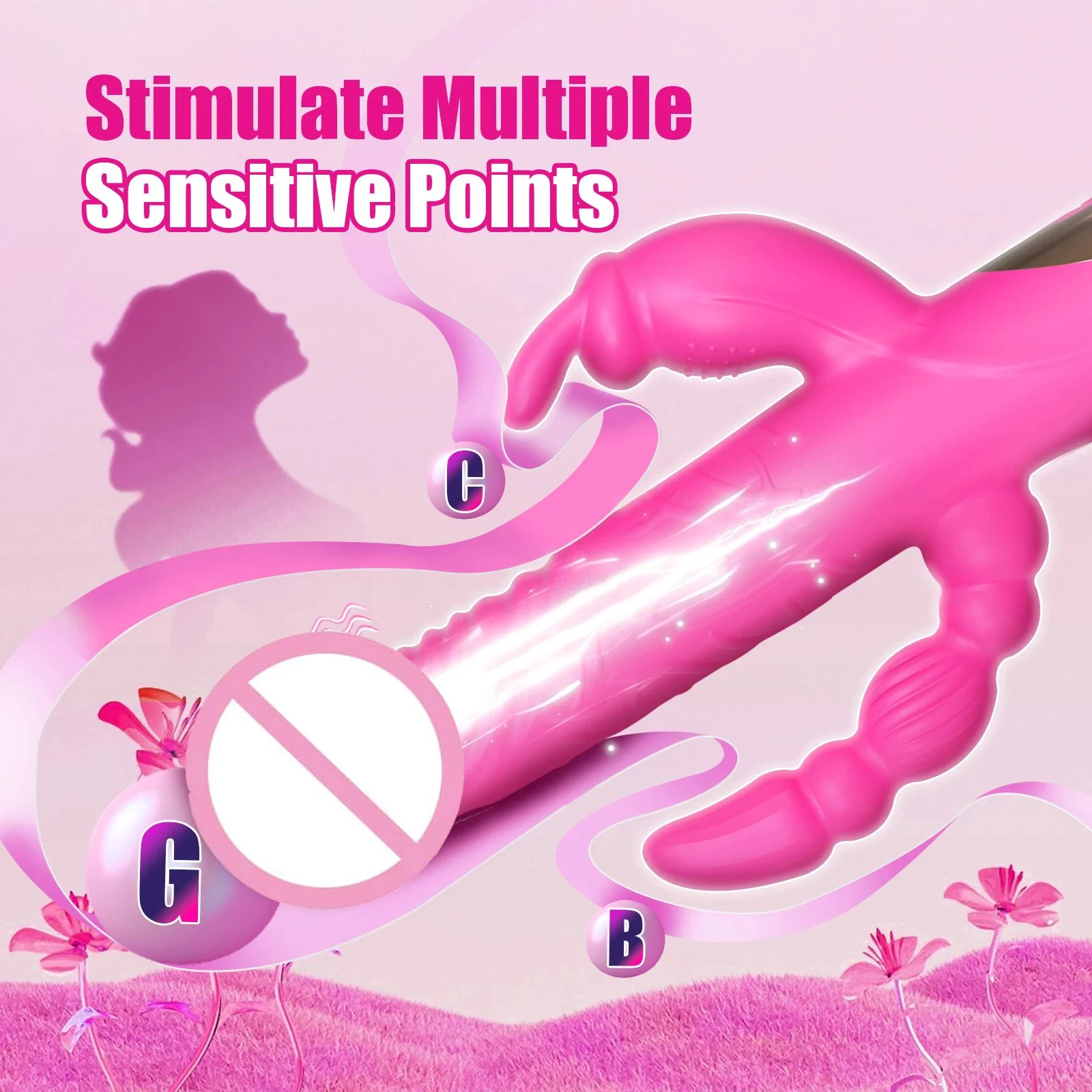 Female Vibrator Massage for Body USE Good Vibrator Massage USB Cable for Charge Vibrator Tool