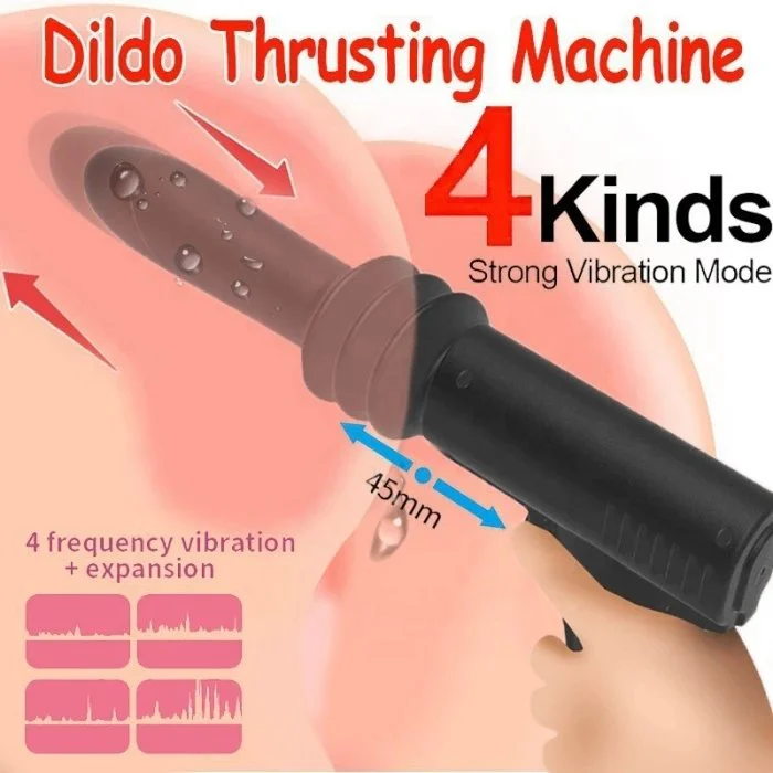 Automatic Telescopic Dildo Vibrator Women's Sex Toys for Sex Machine