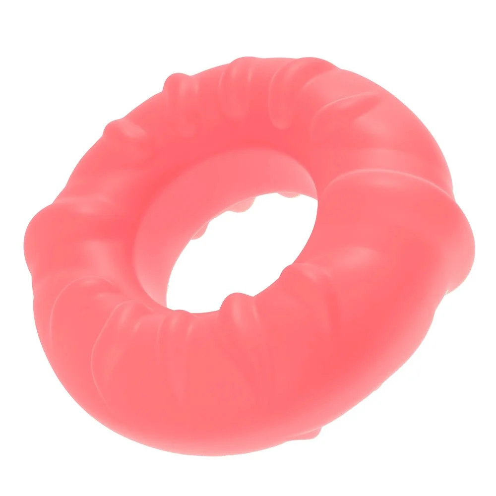 Lock Ring Silicone Penis Ring Time Delay Lock Sperm Cock Ring Reusable Masturbator Lock Men Sex Toy