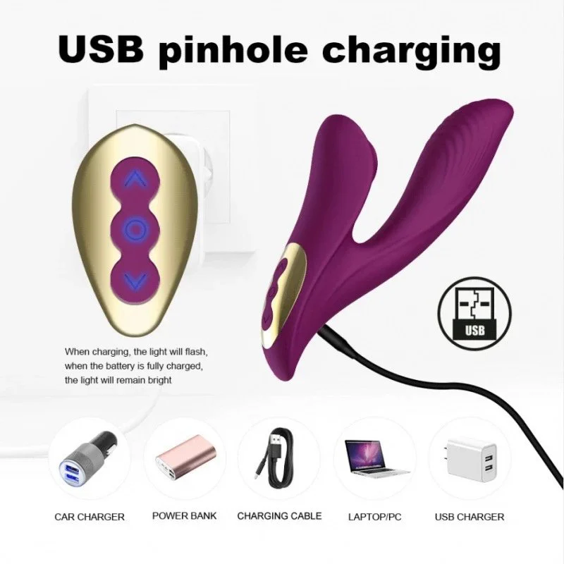 Clitoral Sucking G-Spot Massager 10 Vibration Modes Rechargeable Electrical Stimulation Machine Female Couple Vibrator