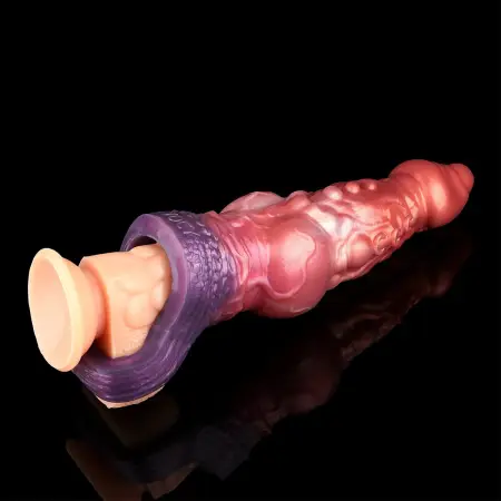 Male Penis Enlargement Sleeve Monster Dragon Penis Silicone Penis Extender Sleeve Couple Sex Toys
