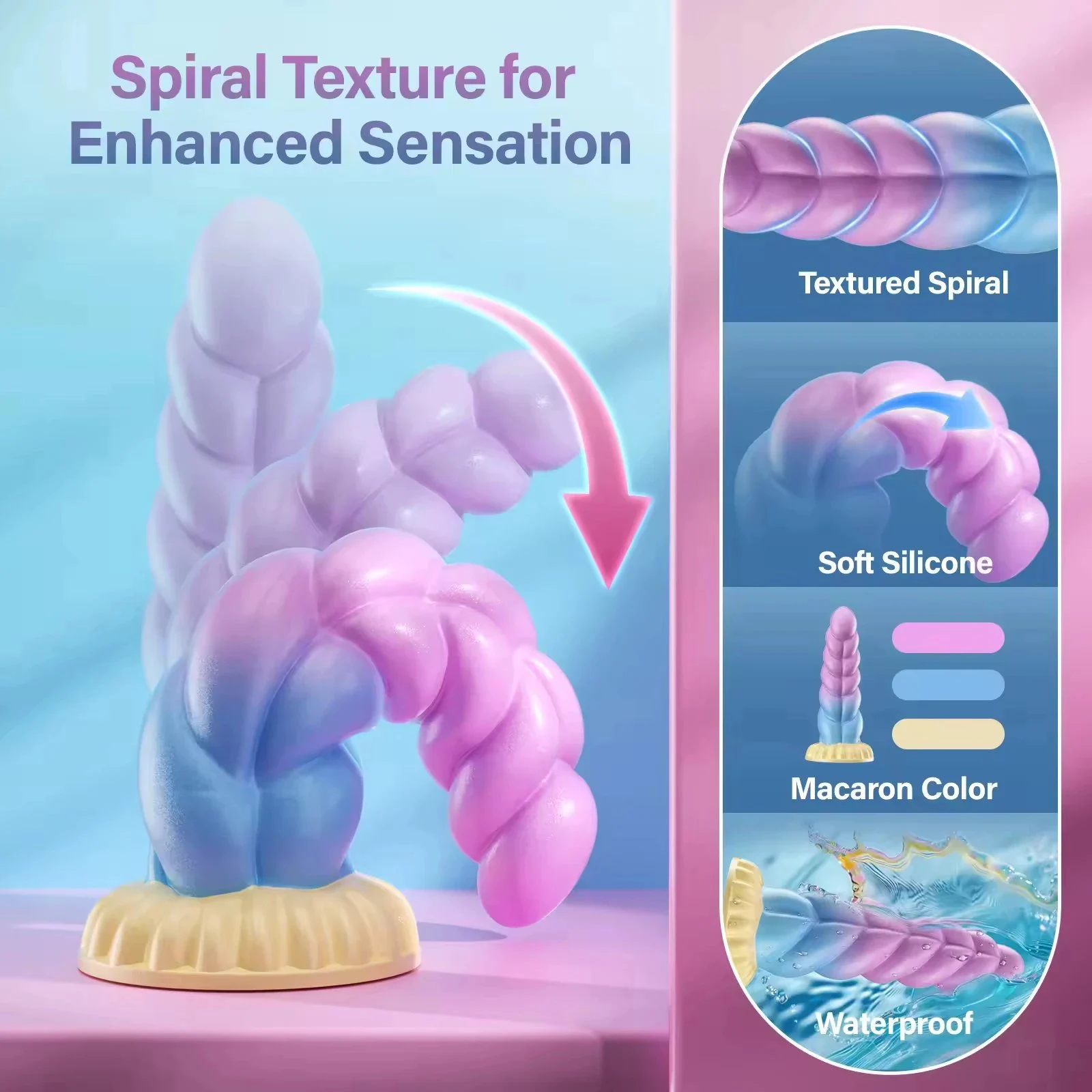 Vibrating Dildo Soft Silicone Vibrator Remote Control Jump Egg Clitoral Anal Plug Stimulator Adult Vagina Sex Toy for Women Men