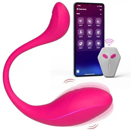 APP Remote Control Long Distance G Spot Clitoral Stimulator Wearable Panty Vibrator Sex Toys for Women