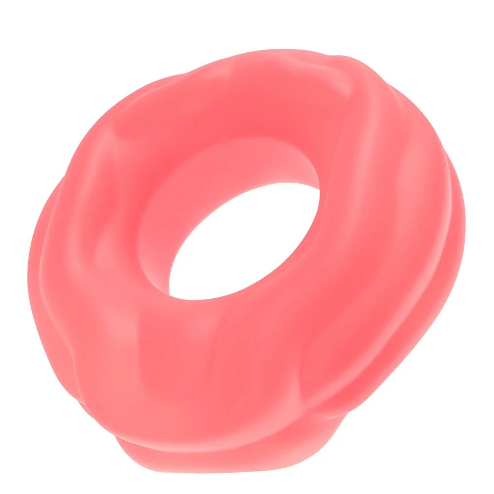 Lock Ring Silicone Penis Ring Time Delay Lock Sperm Cock Ring Reusable Masturbator Lock Men Sex Toy