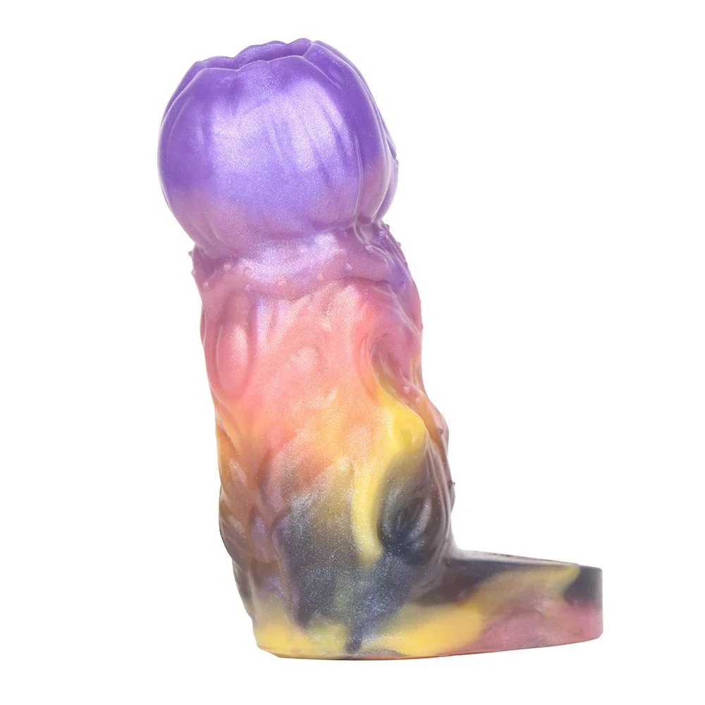 Open Design Male Penis Extender Fantasy Series Safe Silicone Material Dildo Sleeve Suitable for Male Sex Toys