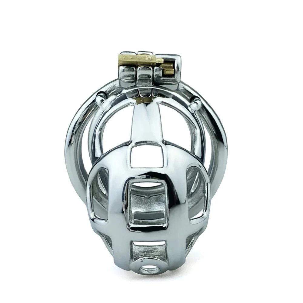 Male Chastity Device cock cages Cobra Series Metal Stainless Steel Male Chastity Lock Sex Cage Penis Lock For Men