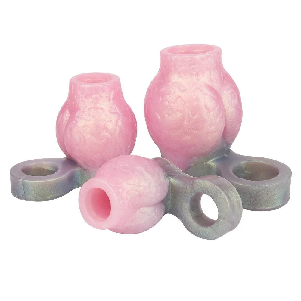 Knot Dildo Sleeve, Penis Sheath, Penis Sleeve Enlarger Sleeve Cock Ring Sex Toy 3 Different Sizes Cock Sleeve