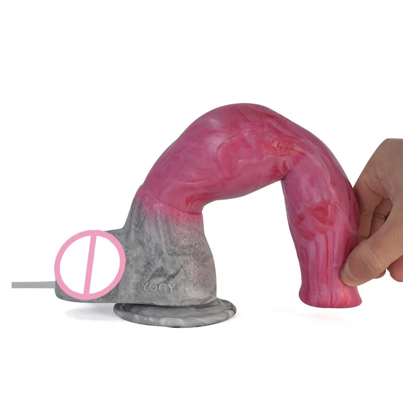 10 Inch Big Animal Dog Artificial Penis Colorful Realistic Silicone Sex Toy for Women Sex