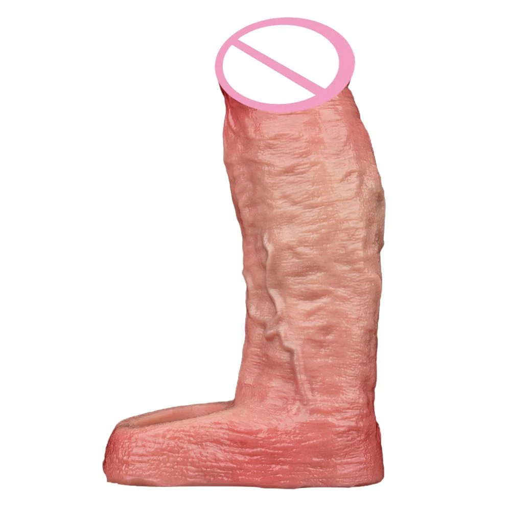 Male Realistic Dildo Penis Enlargement Sleeve Soft Penis Enlargement Sleeve Simulation Dildo Sex Couple Sex Toy