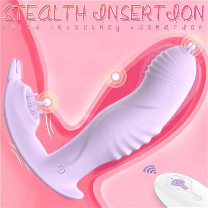 AliExpress 10 Frequency Tongue Licking Vibrator Invisible for Female Stimulating