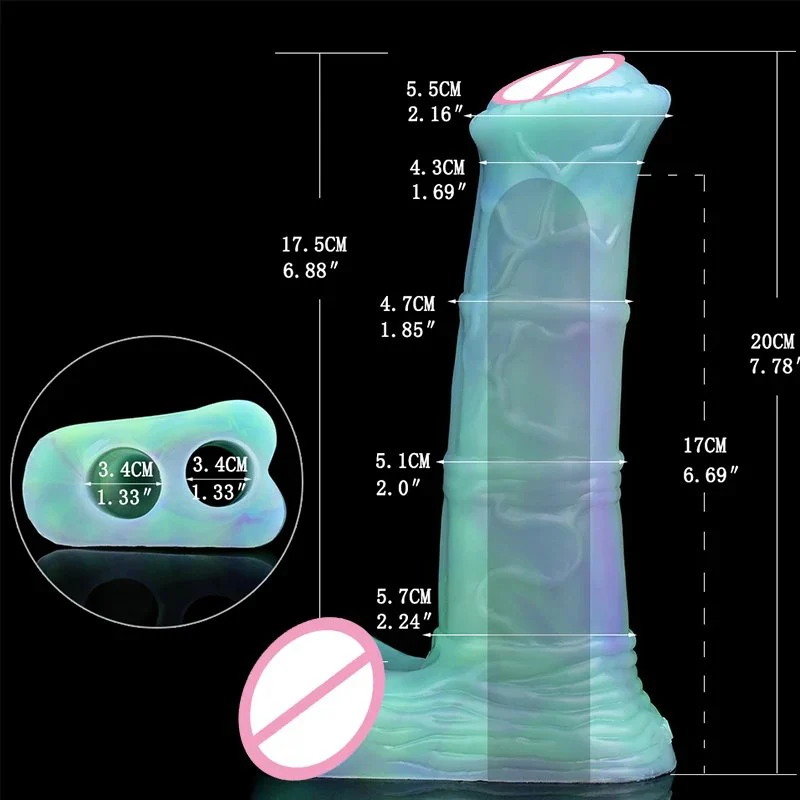 Flexible Fantasy Silicone Huge Dildo Realistic Dildos Big Penis With Dildo Sex Toys for Men