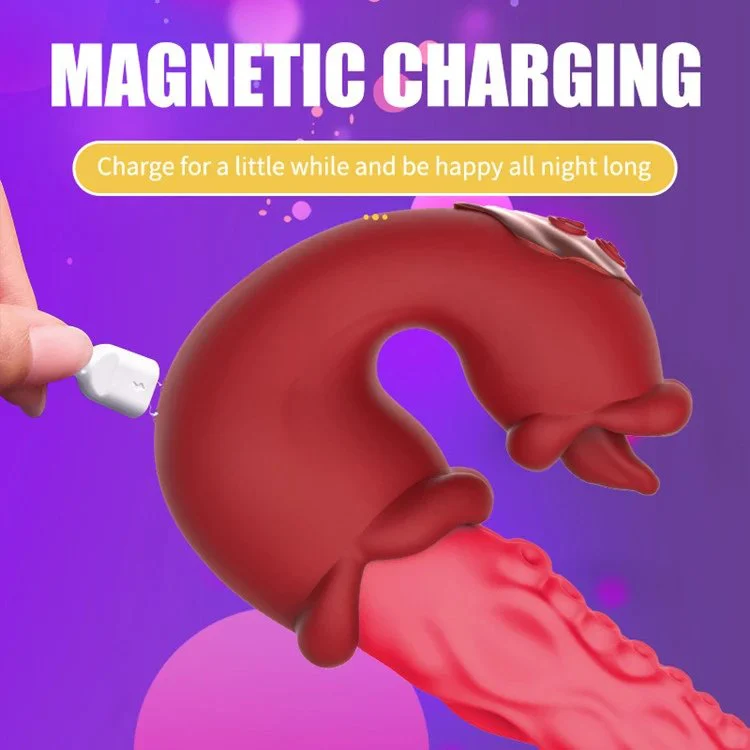 Female Masturbation Octopus Tongue Licking Vibrator G Sport Vaginal Massage for Women