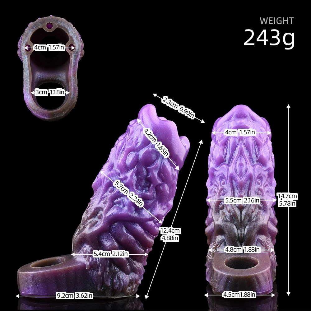 Open Penis Extender Effective Penis Enlargement Condom Increases Sexual Experience