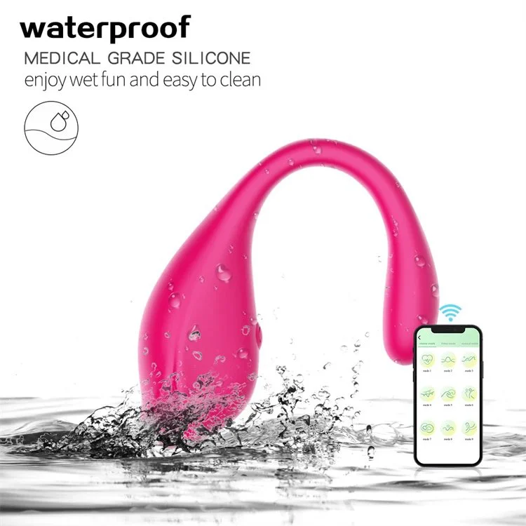 9 Modes App Control Jumping Egg Rechargeable Vibrating Massager Dolphin Vibrator Female Sex Toy