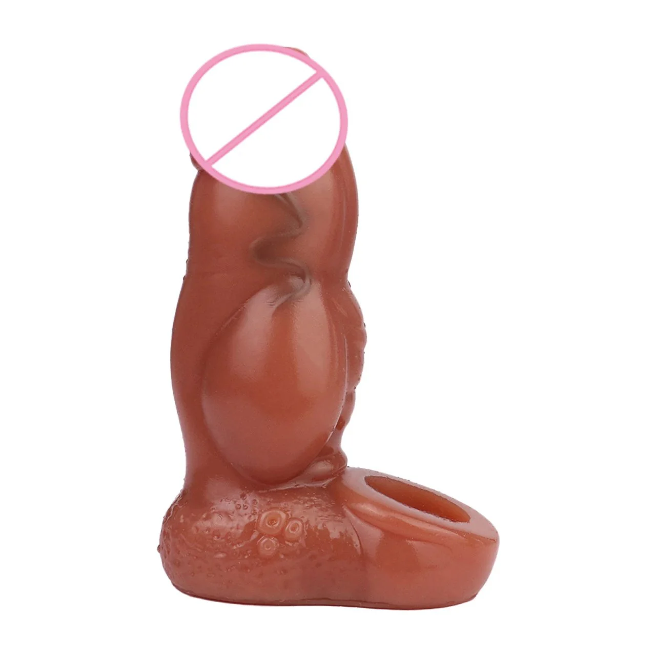 Large and Thick Penis Sleeves Liquid Silicone Pleasure Realistic Penis Sleeve Sex Toy for Man