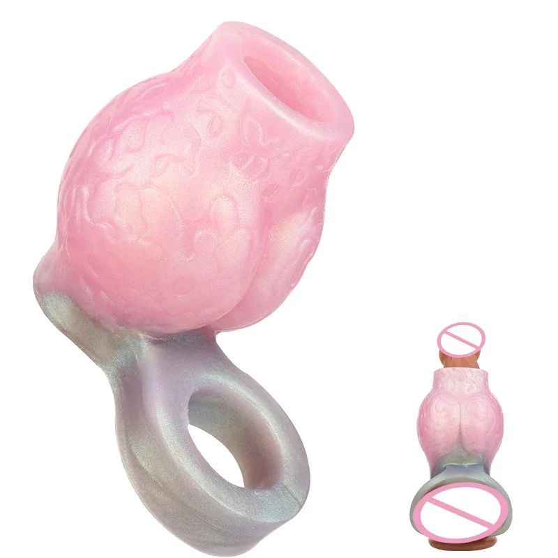 Knot Dildo Sleeve, Penis Sheath, Penis Sleeve Enlarger Sleeve Cock Ring Sex Toy 3 Different Sizes Cock Sleeve