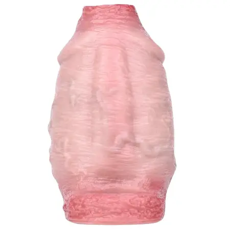 Realistic Penis Sleeve Open-ended Silicone Realistic Thick Hollow Dildo Size S M Cock Enlargement Sex Toy for Men