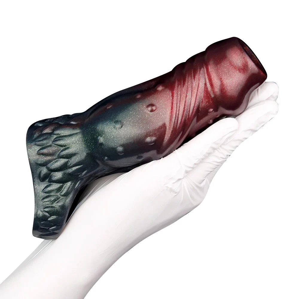 Latest XL Soft Silicone Penis Sleeve Cock Sleeves Penis Enlargement Sex Products for Male