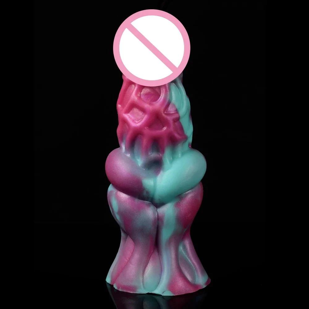 Realistic Adult Sex Toys Rubber Soft Dildo for Unisex Plastic Artificial Silicone Penis Dildo Cover
