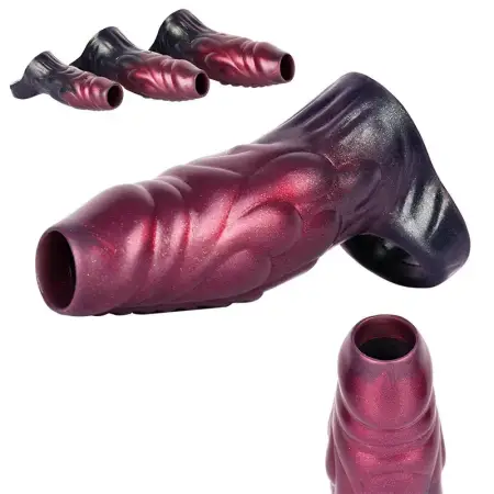 Fantasy Cock Extender Sleeve Penis Sheath Monster Sleeve Enlargement Adults Male Sex Toys for Men