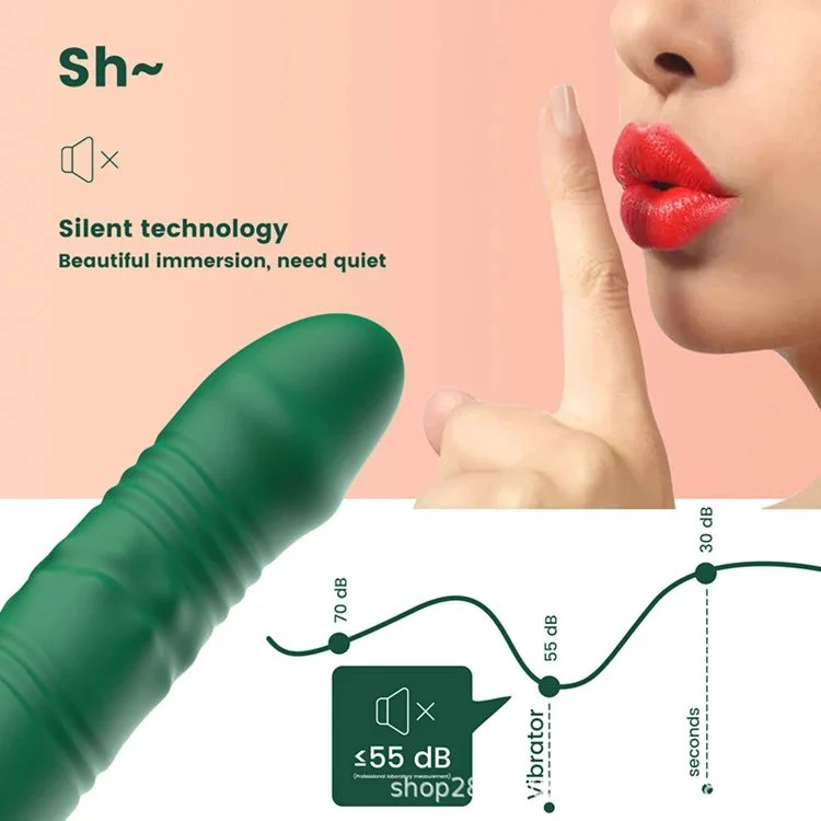 360 Rotating and Telescoping Dildo Vibrator G Sport AV Stick Women Masturbation