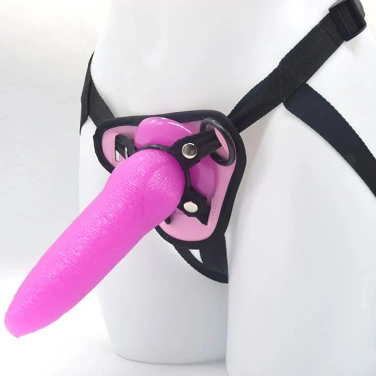 20cm Lesbian Sex Toy Strap on Dildo Penis with Belt Sex Toy Strap on Dildo for Women